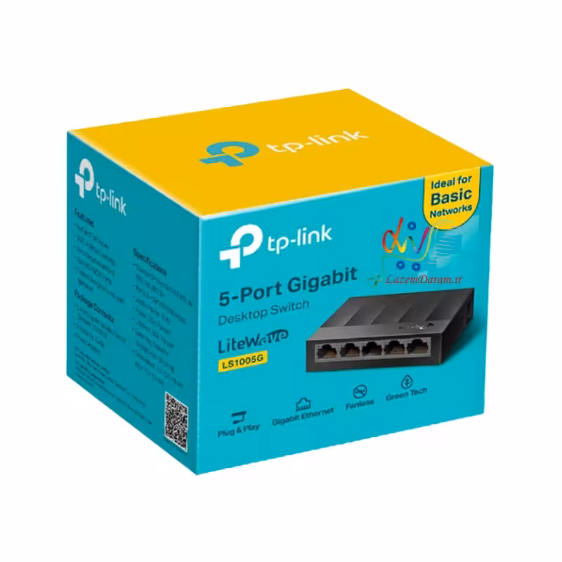 سوییچ شبکه 5 پورت TP-Link مدل LS1005G