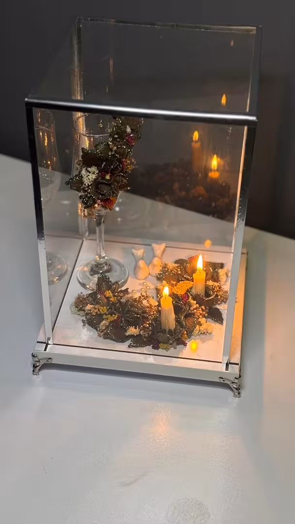 باکس حنا شیشه ای