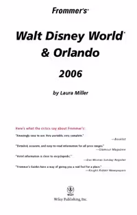 خرید و دانلود نسخه کامل کتاب Frommer's Walt Disney World &amp; Orlando 2006 (Frommer's Complete)