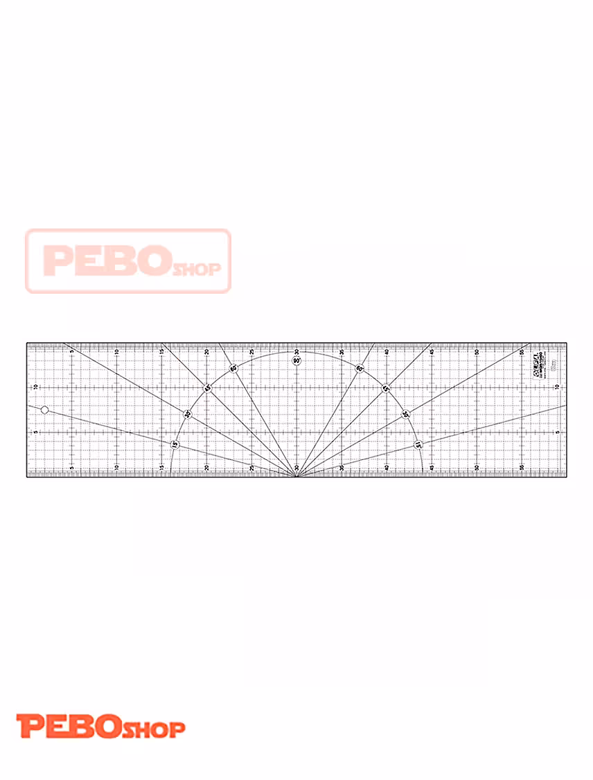 خط کش الفا (OLFA) ژاپن - مدل MQR-15×60 (15×60 سانتی متر)