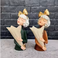 مجسمه دختر گلدان به دست (حنانه)