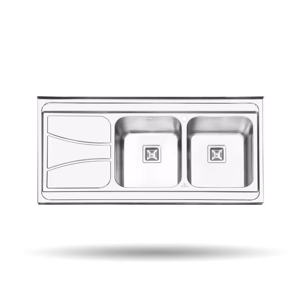 سینک روکار  پرنیان مدل PS 1112 لگن چپ