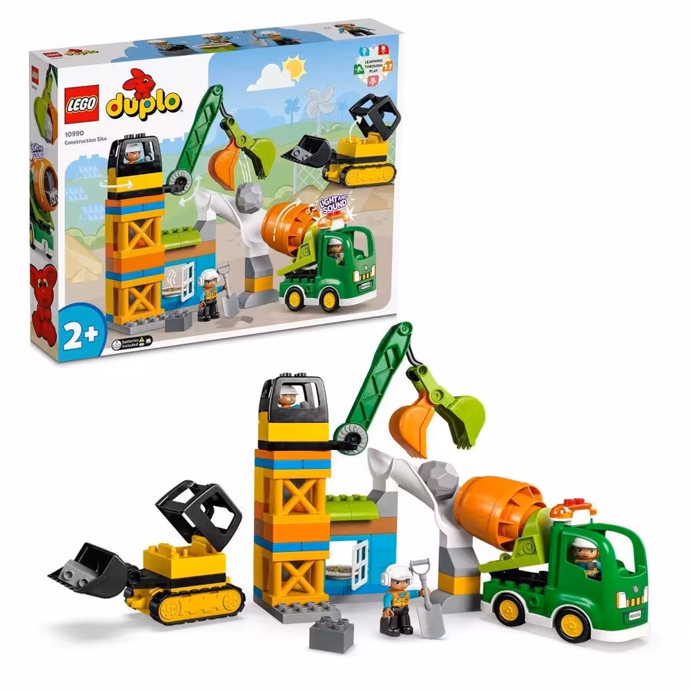 لگو Duplo مدل Construction Site 10990