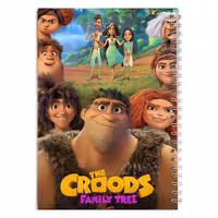 دفتر مشق کارتون غارنشینان