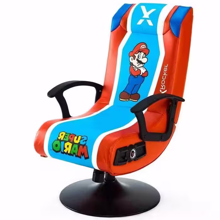 صندلی گیمینگ کنسولی ایکس راکر مدل X Rocker Nintento Mario Pedestal