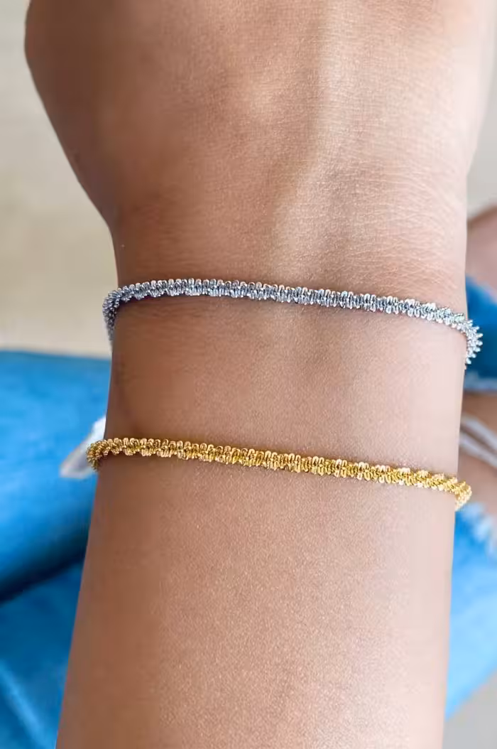 دستبند استیل مدل خاویاری