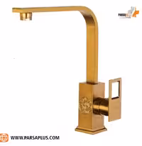شیر آشپزخانه دوان مدل پیان طلایی مات
