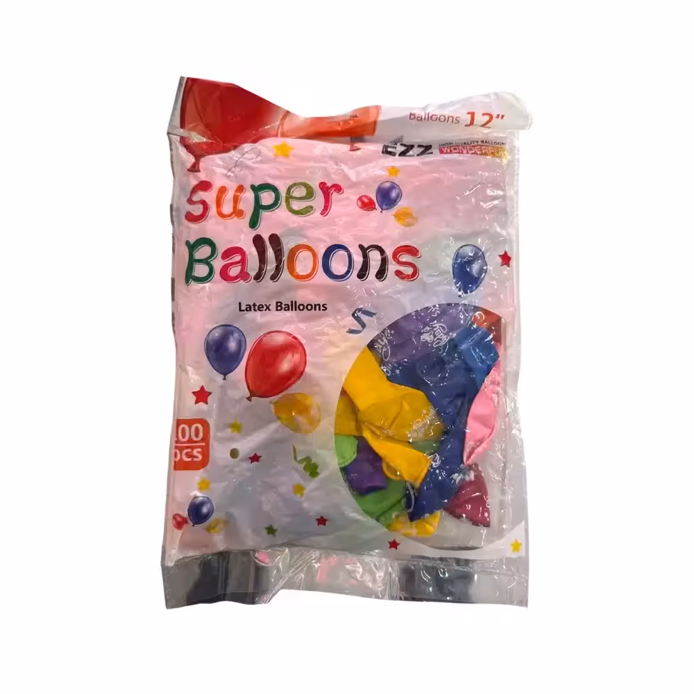 بادکنک تولد 100 عددی