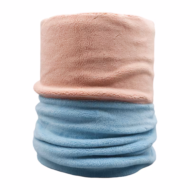 اسکارف و دستمال سر و گردن دو تیکه جیلین مدل QL-8AB زمستانی