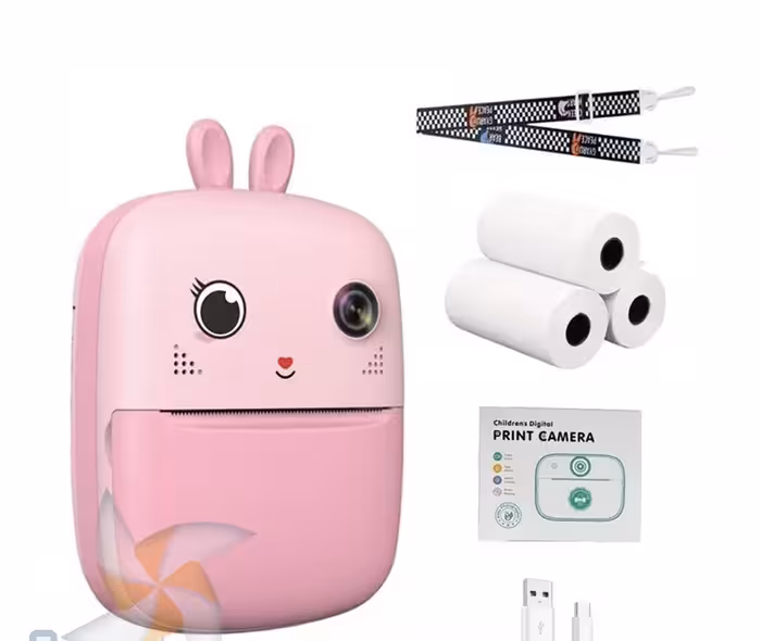 دوربین با چاپگر و رول اضافه