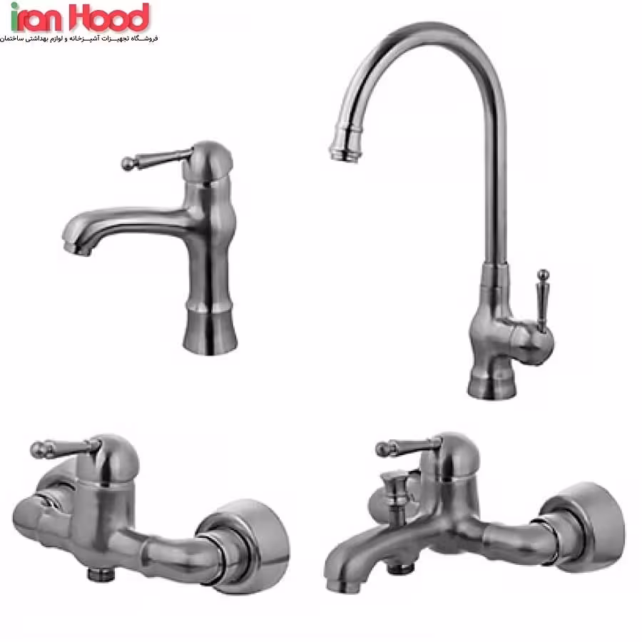 شیرآلات البرز روز مدل مارتین استیل مات (ارسال رایگان)