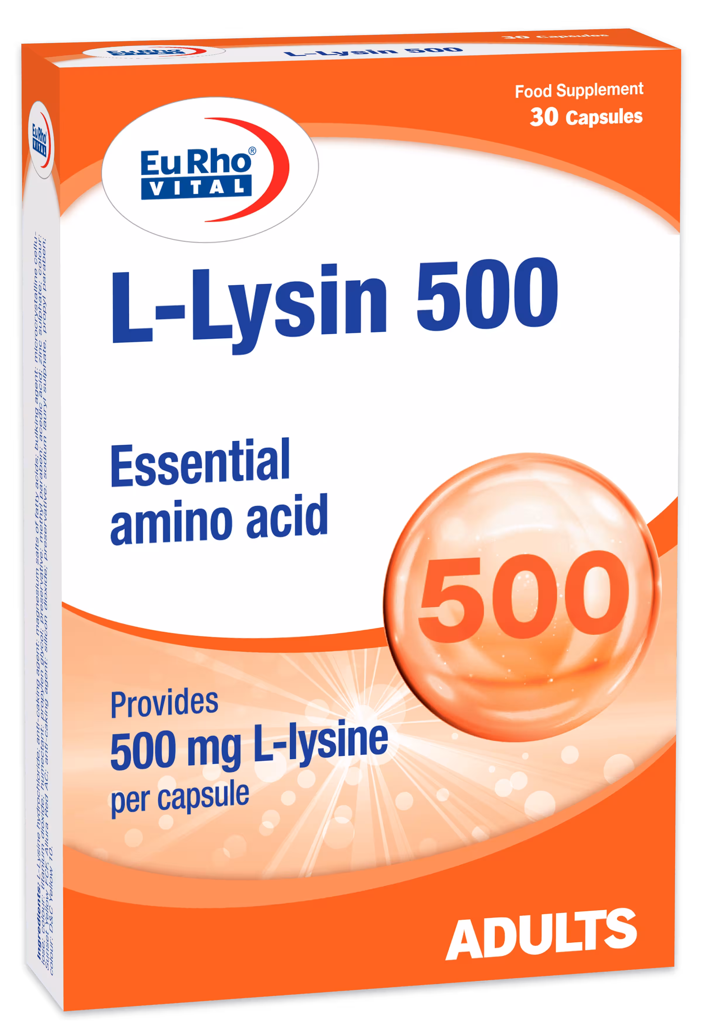 ال لیزین 500 یوروویتال (30 عددی)