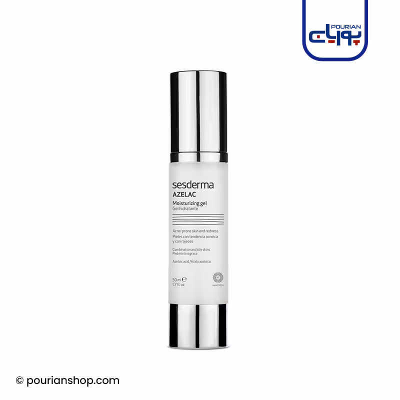 ژل مرطوب کننده آزلاک مناسب پوست چرب سسدرما