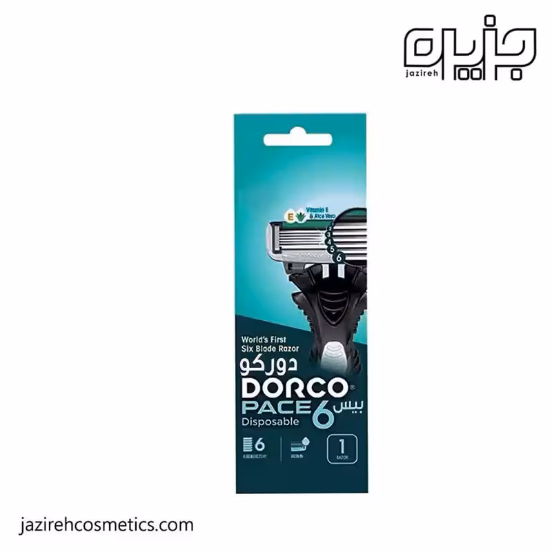 خودتراش Dorco Pace 6 بسته تک عددی