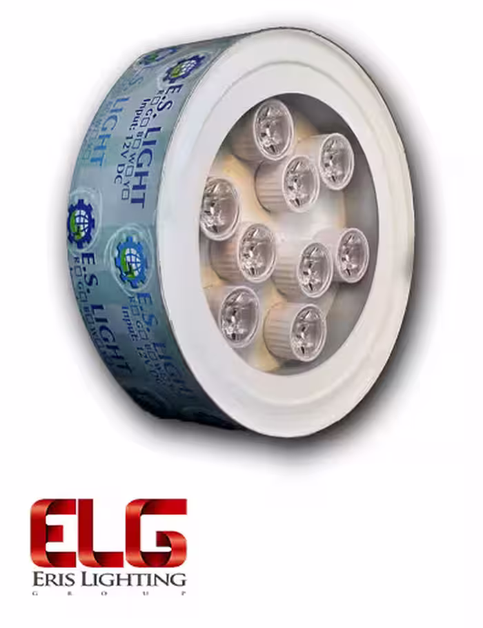 پاور 9 وات گرد (ip68)