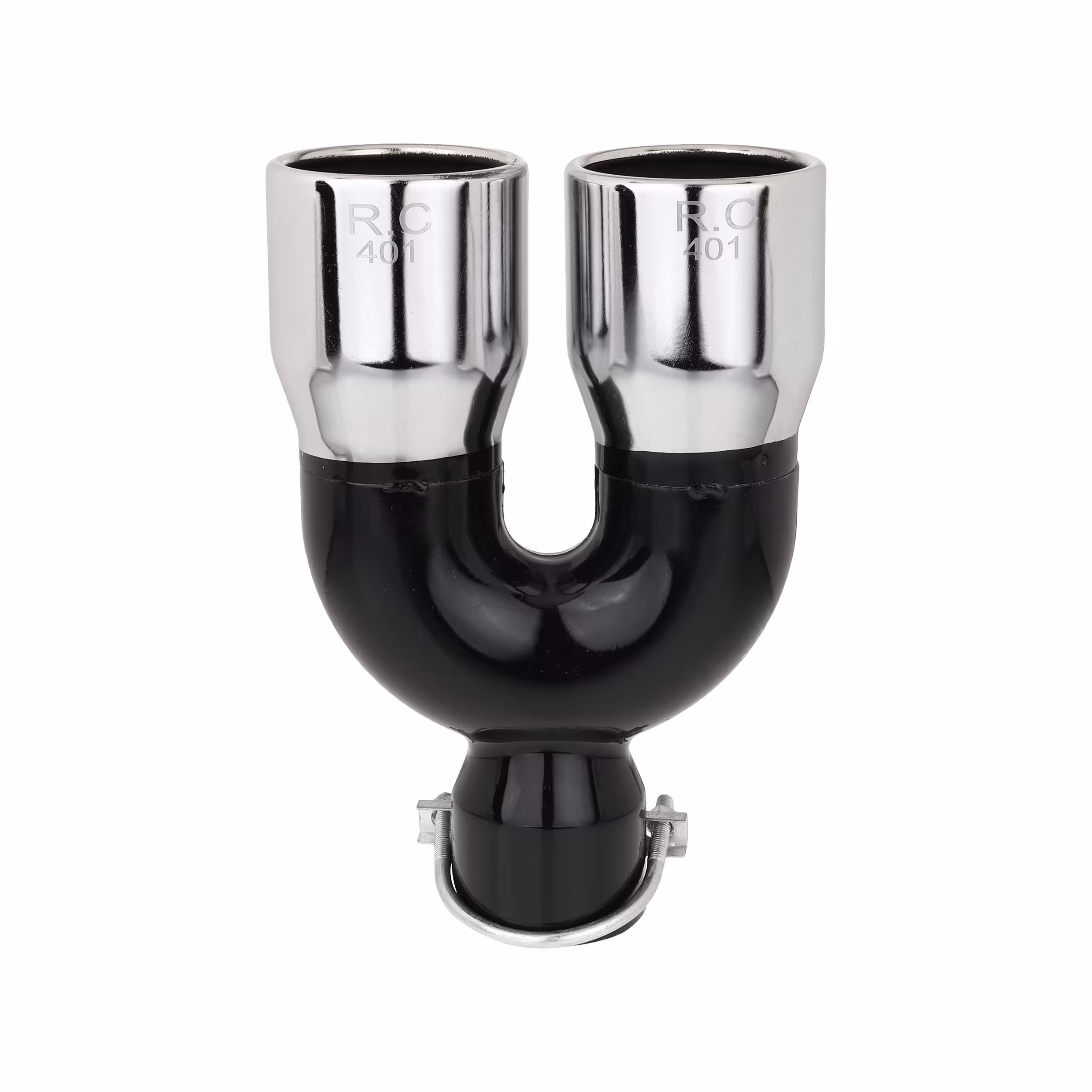 سر اگزوز دولول مدل RC کد 401 نیمه آبکاری