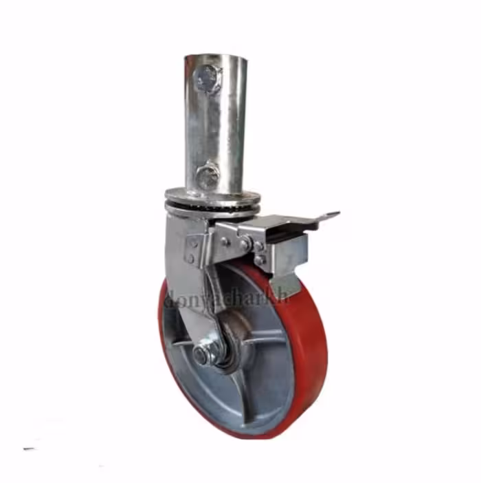 چرخ داربستی پلی اورتان گردان