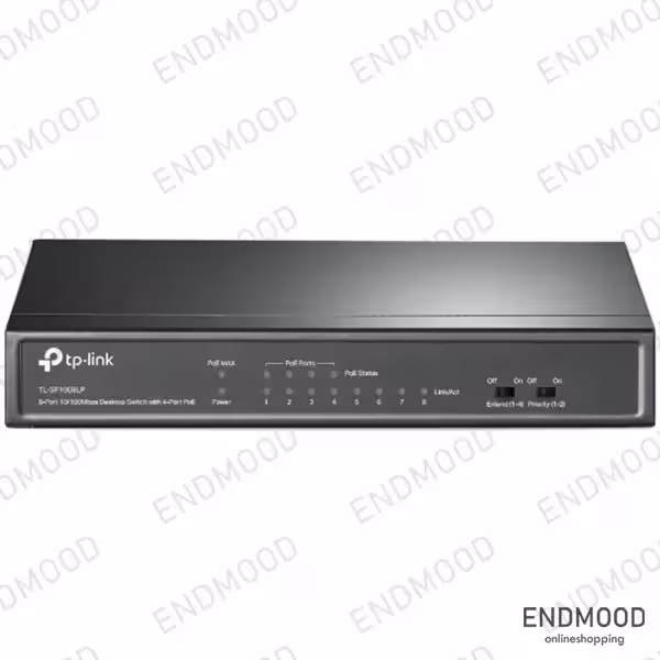 سوئیچ رومیزی 8 پورت تی پی لینک TP-Link TL-SF1008LP