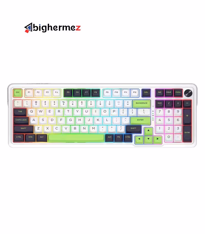 کیبورد بیسیم/باسیم مخصوص بازی ردراگون مدل EISA MAX K686 WBG PRO