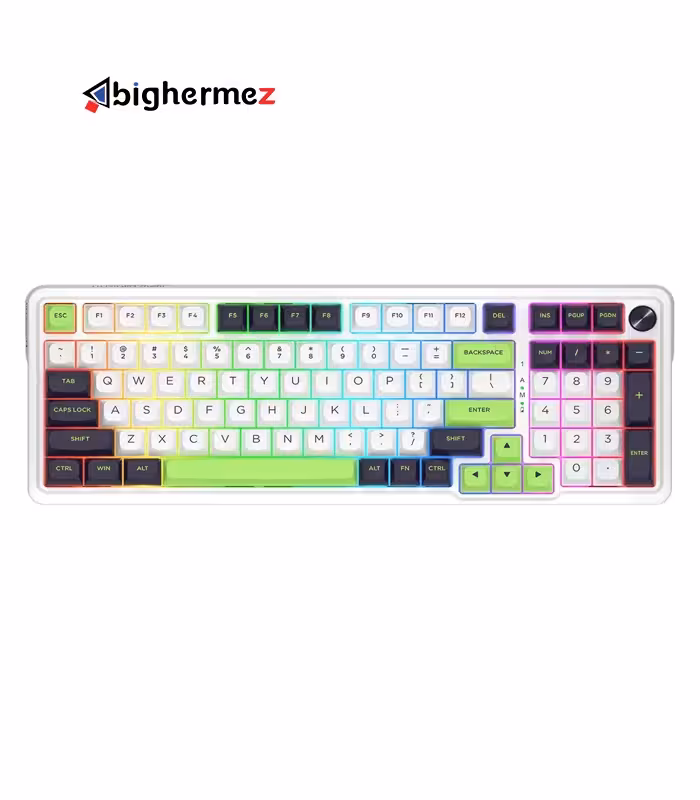 کیبورد بیسیم/باسیم مخصوص بازی ردراگون مدل EISA MAX K686 WBG PRO