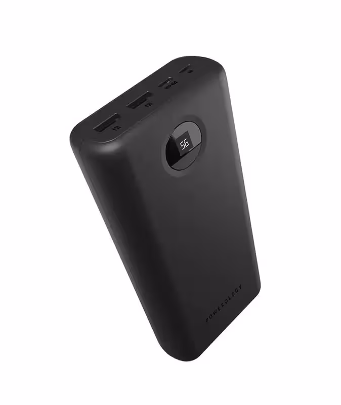 پاوربانک 45 وات 30000 پاورولوژی Powerology PD Quick Charge Power Bank PPBCHA07