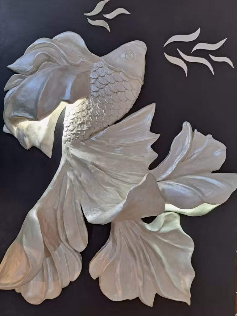 تابلو ماهی بهشتی