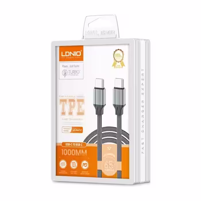 کابل شارژ دو سر تایپ سی الدینیو Ls441c