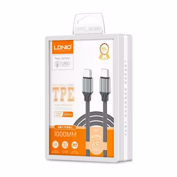 کابل شارژ دو سر تایپ سی الدینیو Ls441c