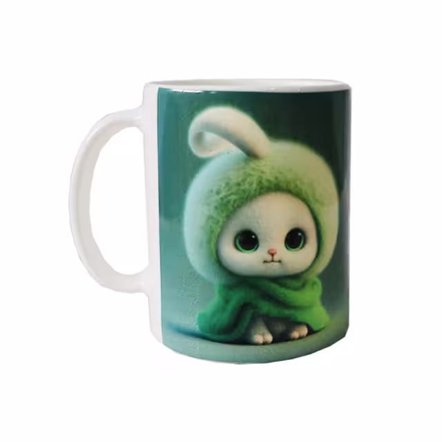 ماگ سرامیکی طرح خرگوش ملوس