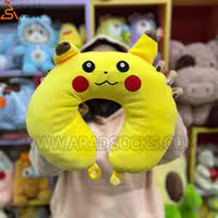 عروسک بالش گردنی وارداتی پیکاچو