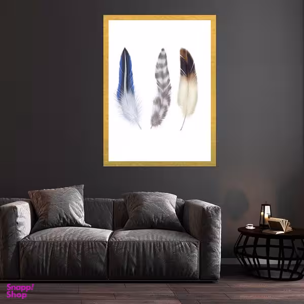 تابلو بکلیت طرح پر مدرن مدل قاب شاسی T-S10392