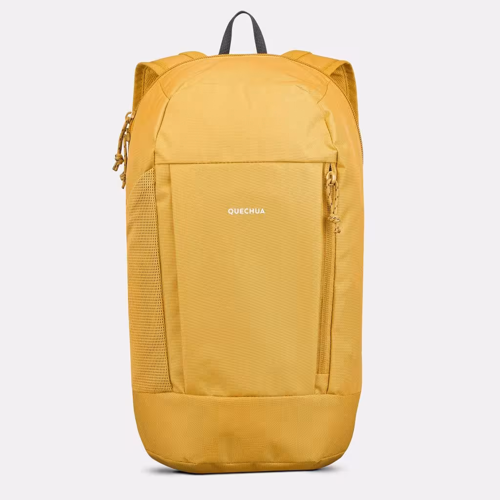 کوله پشتی کچوا – 10 لیتری طبیعتگردی Quechua Outdoor Backpack – 10L – Yellow – NH Arpenaz 100
