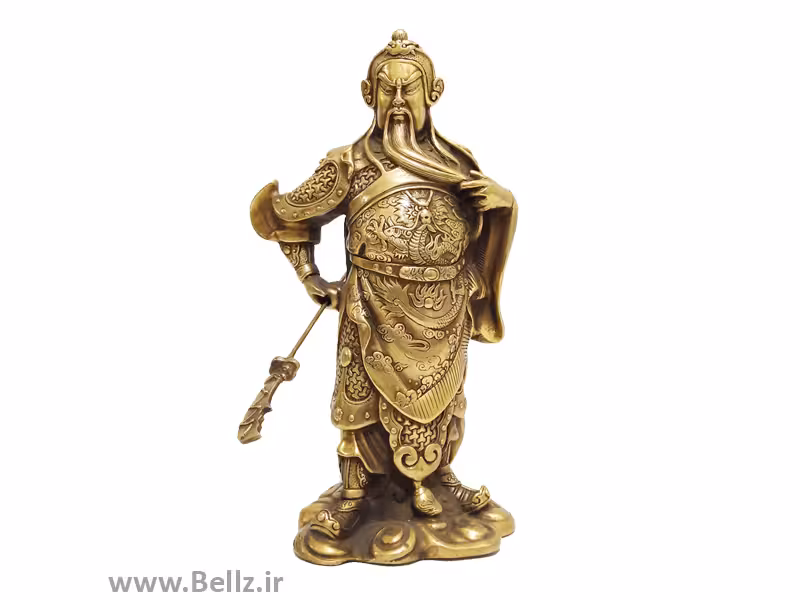 مجسمه پادشاه جنگجو  برنز (2)