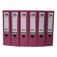 زونکن کلاسیک مدل دو رو PVC  با قفل رنگی بسته 6 عددی | چاوه
