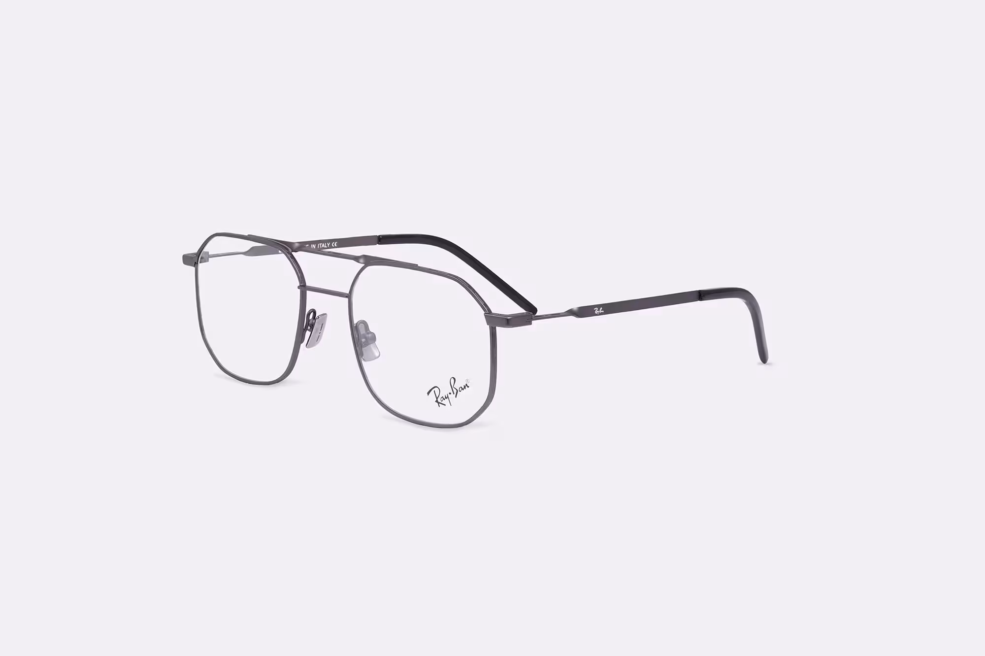 عینک طبی فلزی RAY BAN gray4