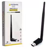 کارت شبکه بیسیم آنتن کوتاه متصل  1200mbps Anoshan A-21