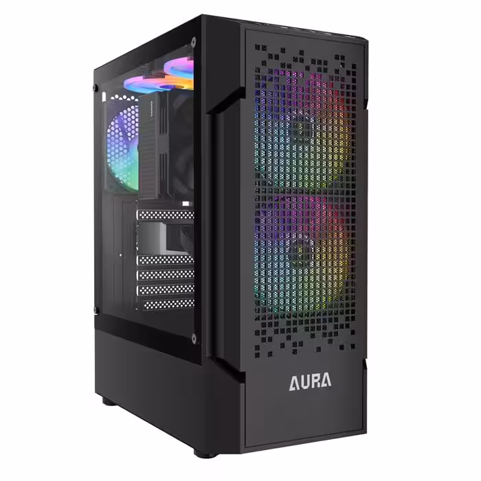 کیس کامپیوتر گیم دیاس مدل AURA GC7 COMPACT RGB
