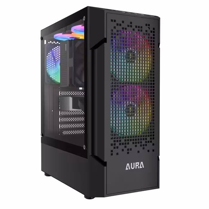 کیس کامپیوتر گیم دیاس مدل AURA GC7 COMPACT RGB