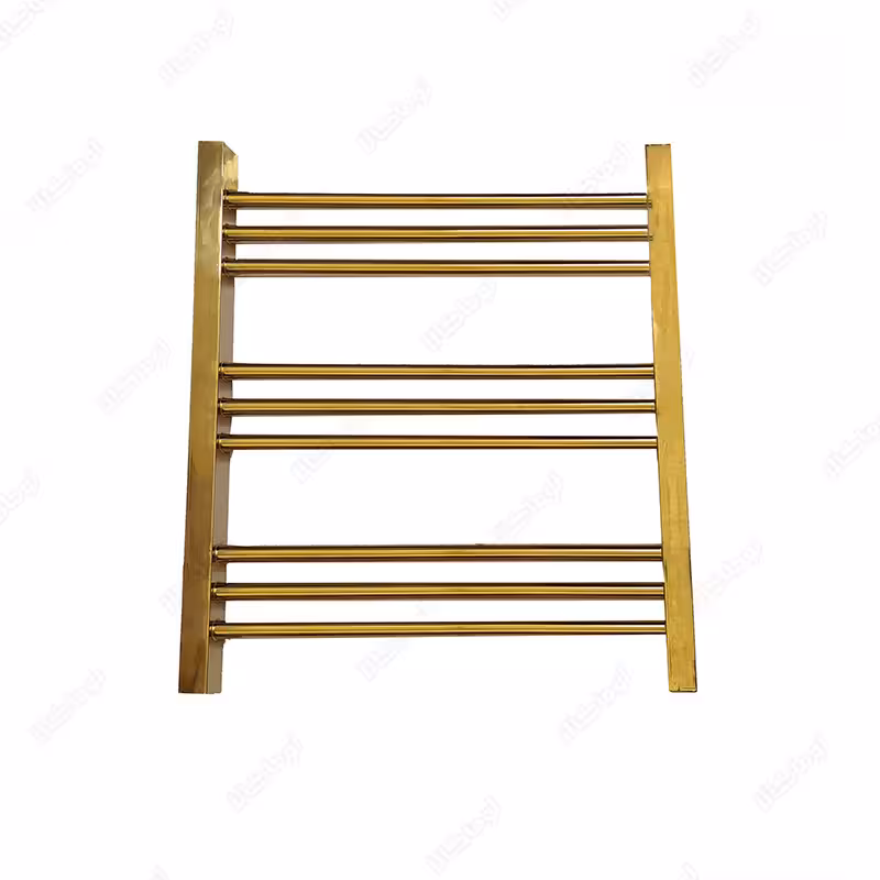 حوله خشک کن 60 استیل طلایی لوله ای