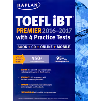 TOEFL iBT Premier Kaplan2016-2017 تافل کاپلان