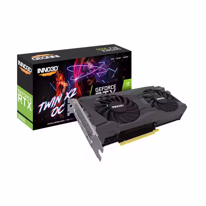 کارت گرافیک اینوتریدی GeForce RTX 3050 TWIN X2 8G OC