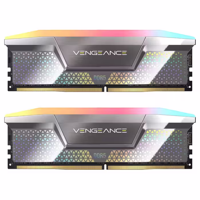 رم دسکتاپ DDR5 CUDIMM دو کاناله 8200 مگاهرتز کورسیر مدل VENGEANCE RGB ظرفیت 48 گیگابایت CL40