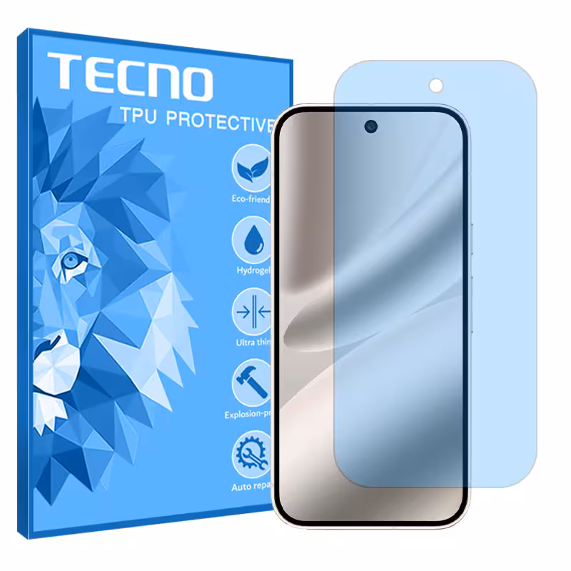 گلس گوگل Pixel 10 Pro مدل هیدروژلی مات آنتی بلو برند تکنو کد S