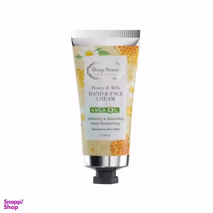 کرم مرطوب کننده دیپ سنس (DEEP SENSE) مدل Honey & Milk حجم 60 میلی لیتر