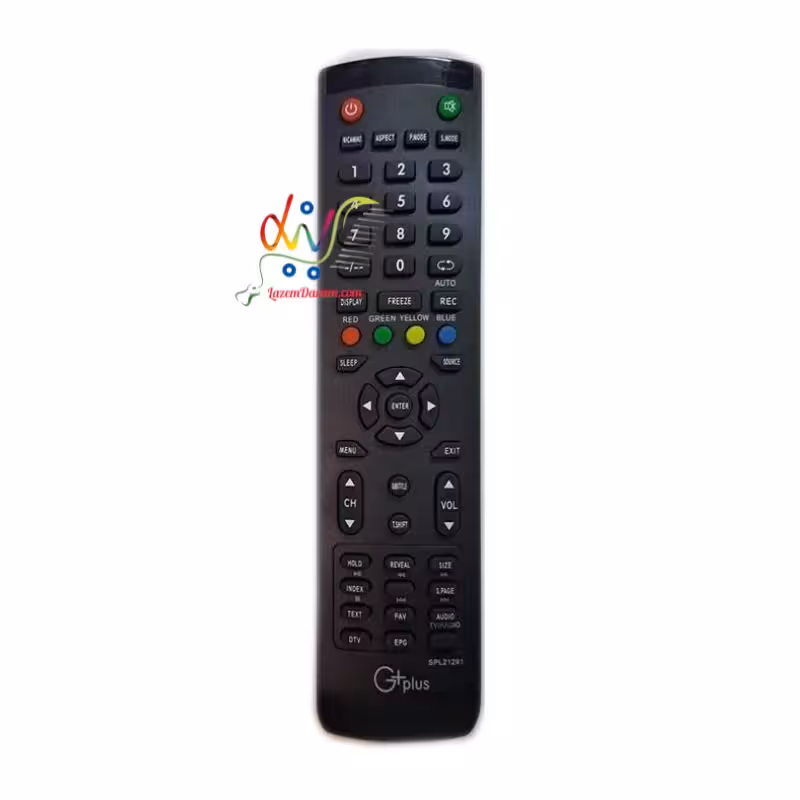 کنترل تلویزیون جی پلاس 2500