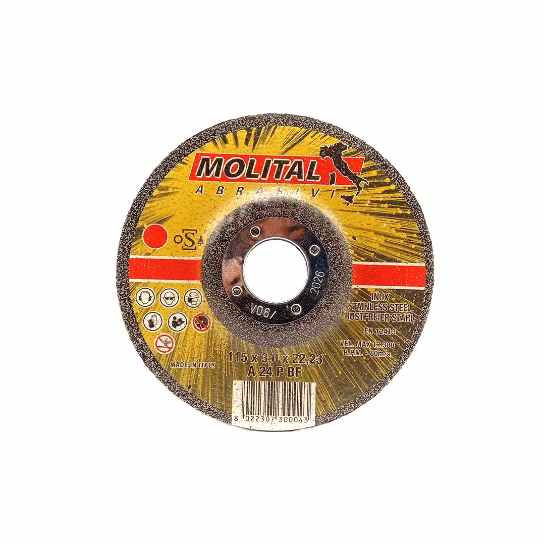 صفحه استیل بر مولیتال 3×115 molital