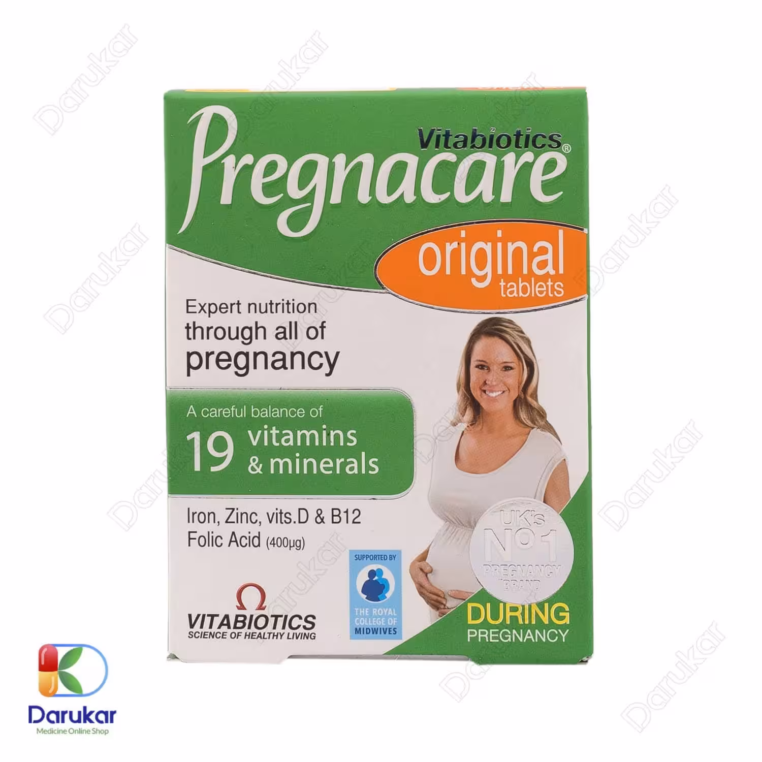 قرص پرگناکر ویتابیوتیکس اورجینال 30 عدد