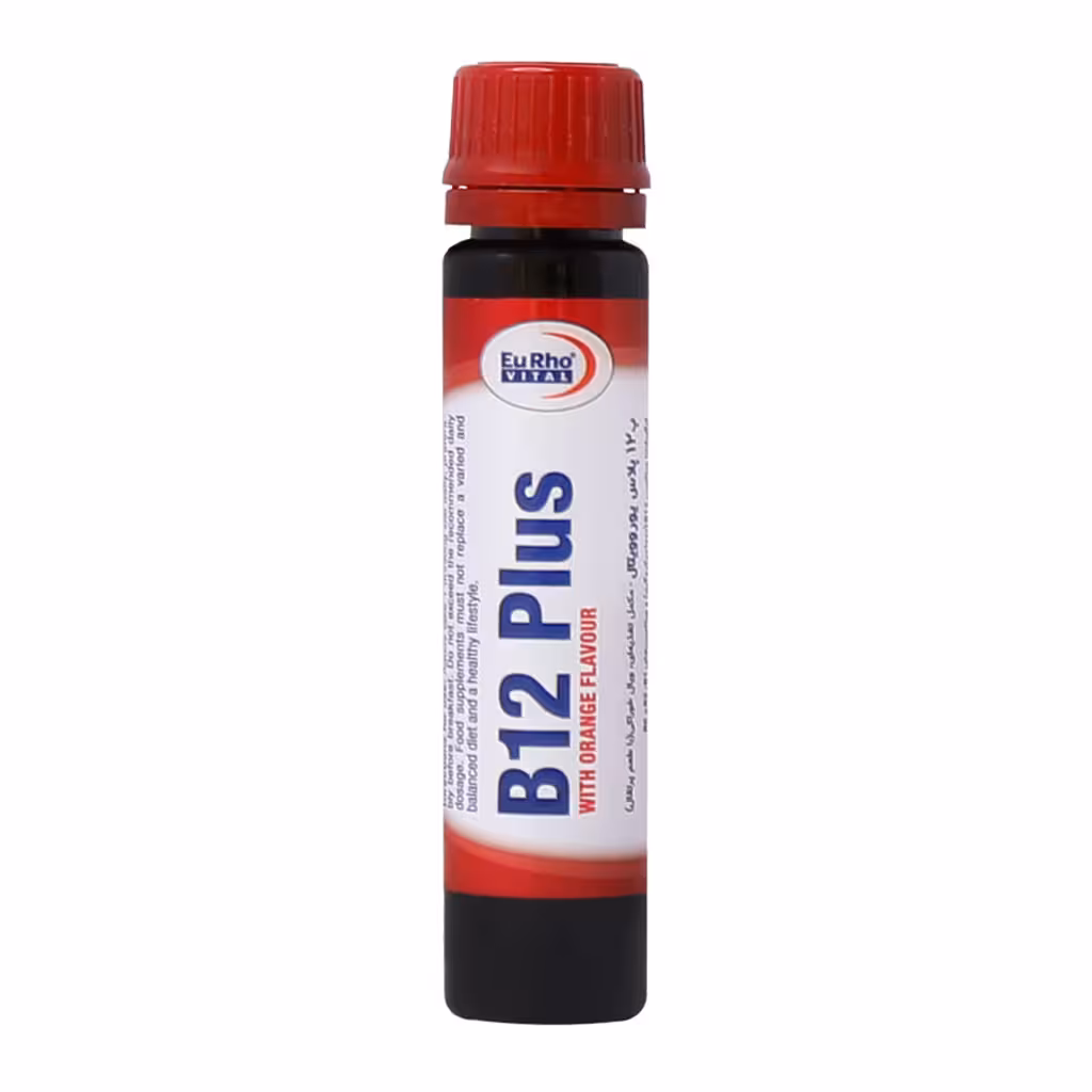 ویال خوراکی ویتامین ب 12 پلاس 6 عدد یوروویتال Eurho Vital