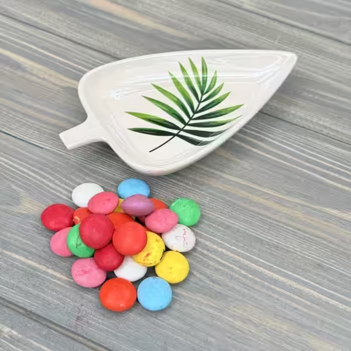پیاله برگ طرح شش