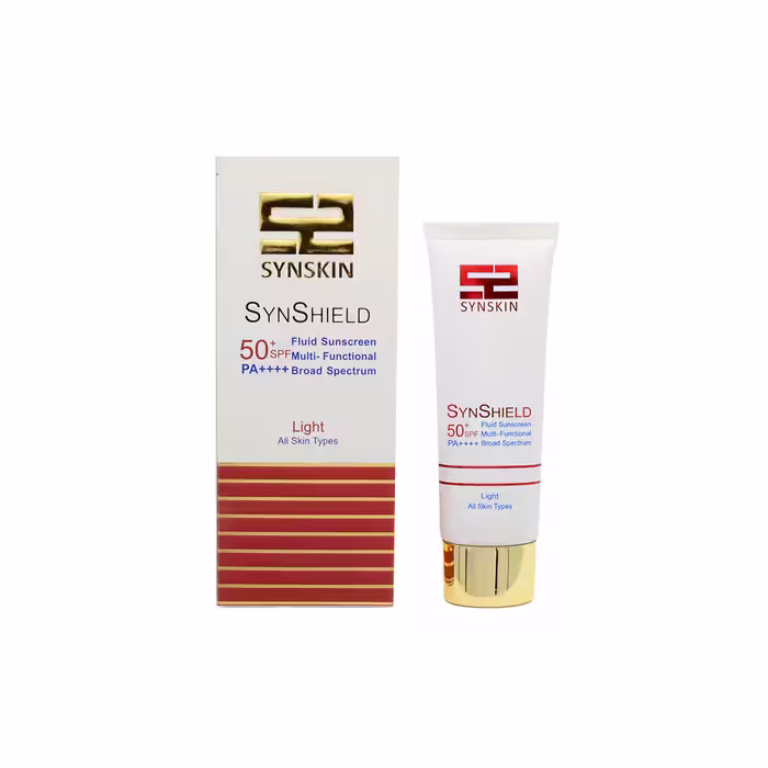ضدآفتاب انواع پوست فلویید بژ روشن spf50 ساین اسکین
